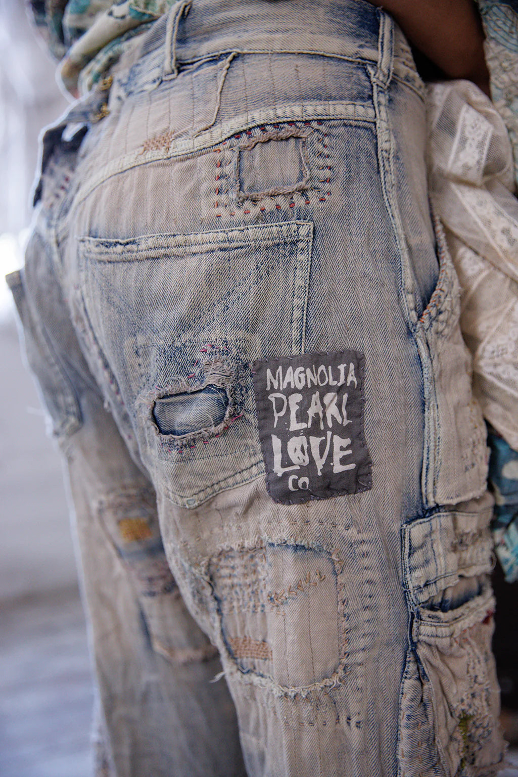 Quilted Tatum Cargo Denims