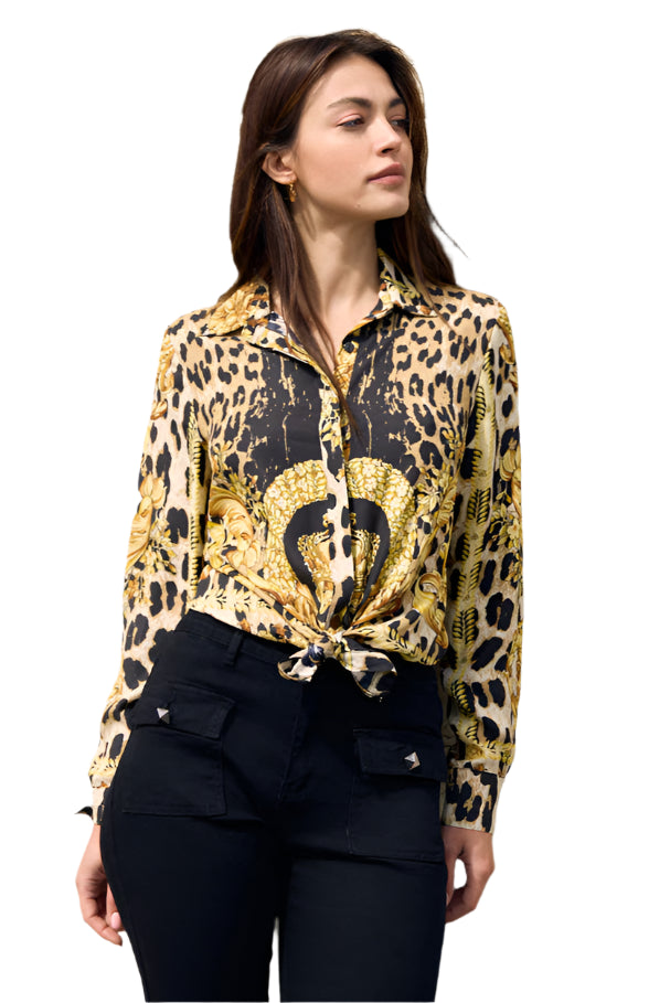 Floral Button Down Shirt