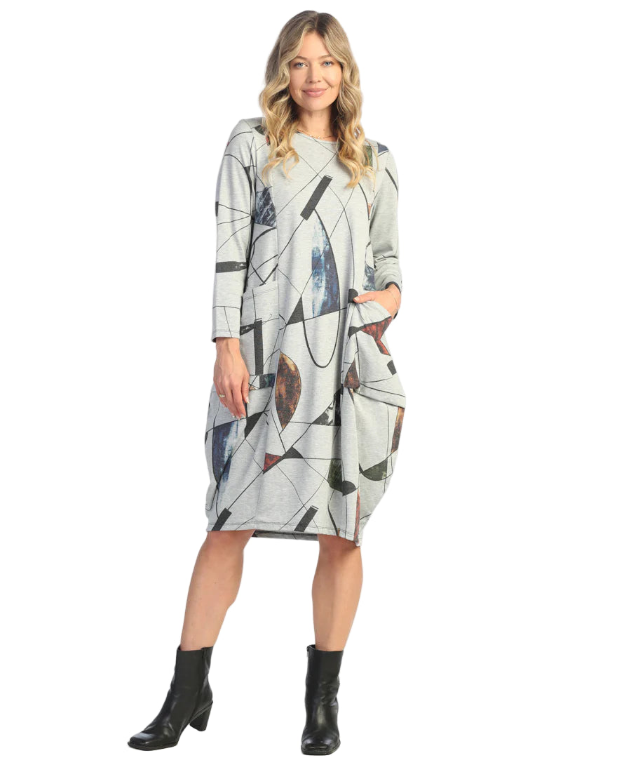 Mineral Washed French Terry Dress- Curious