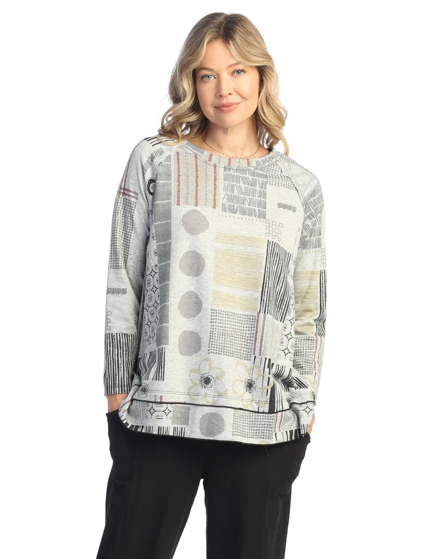 Fleece Raglan Sleeve Top - Gallery