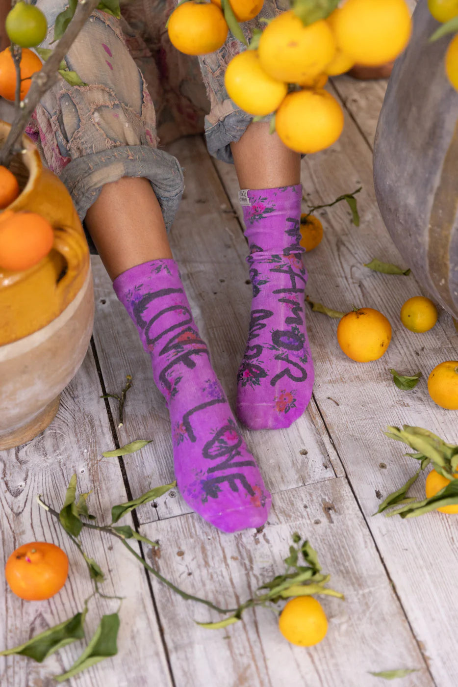 Floral Love Amor MP Socks