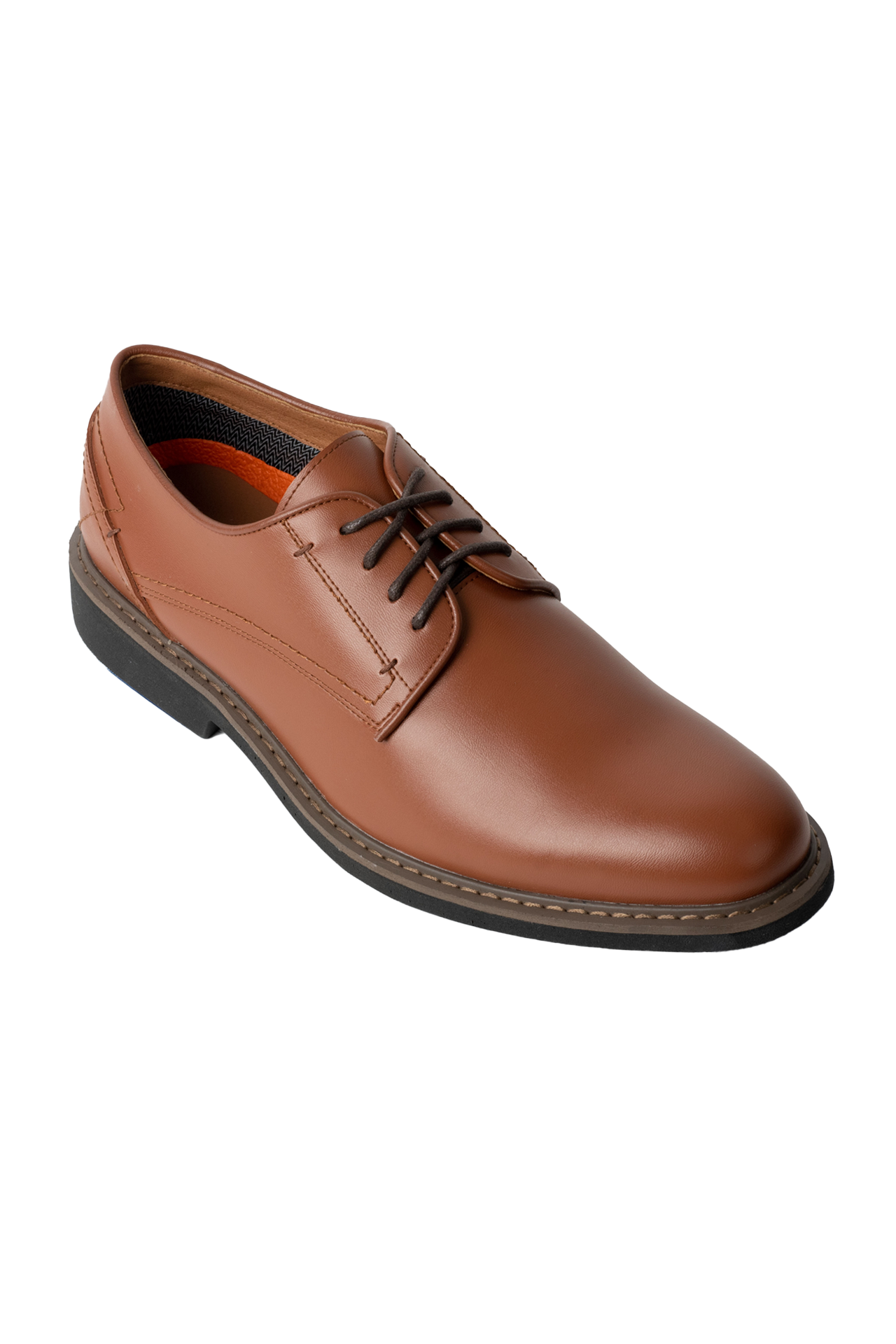 Oxford Plain Toe Shoe Chestnut