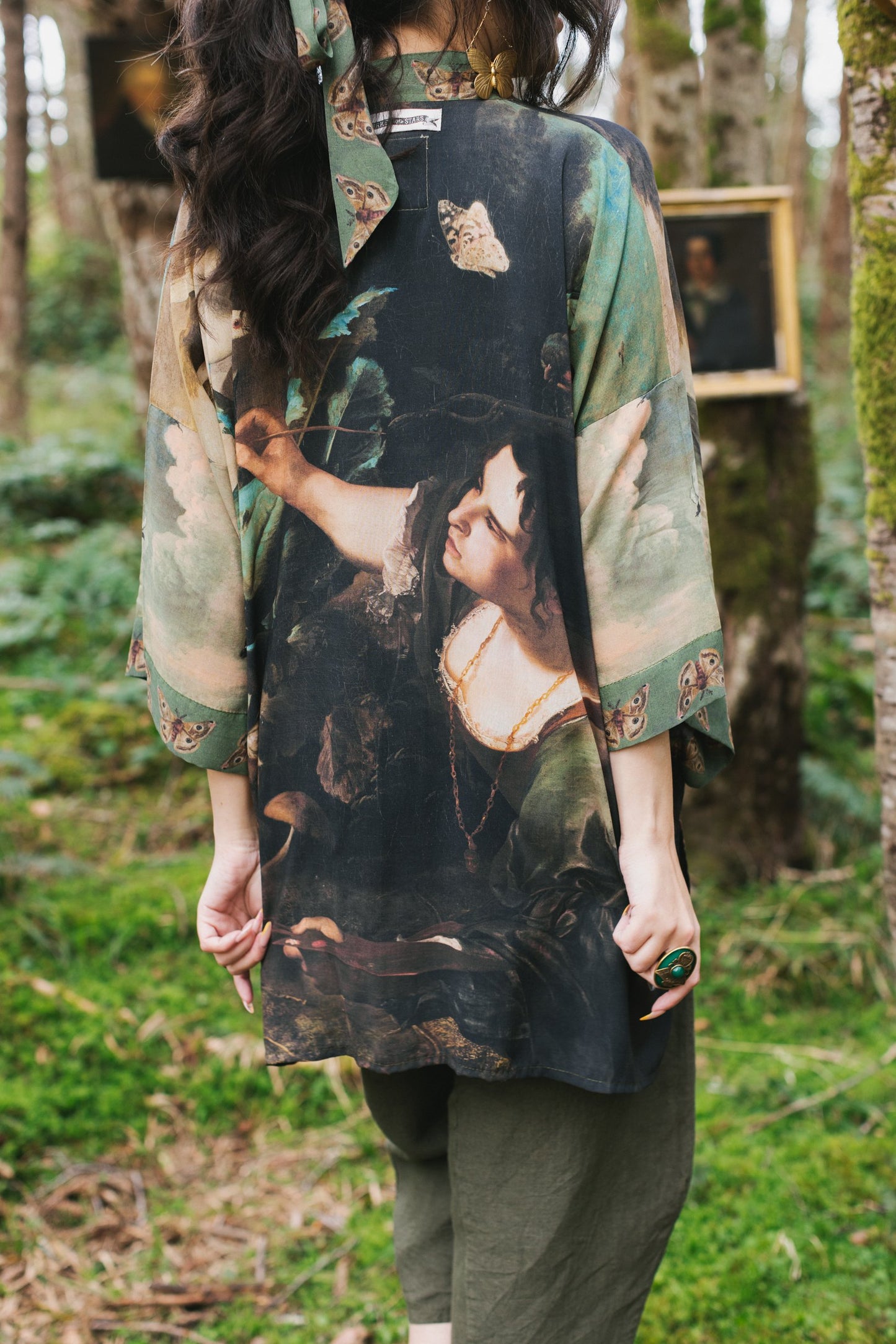 Heartwork Mid-Length Kimono