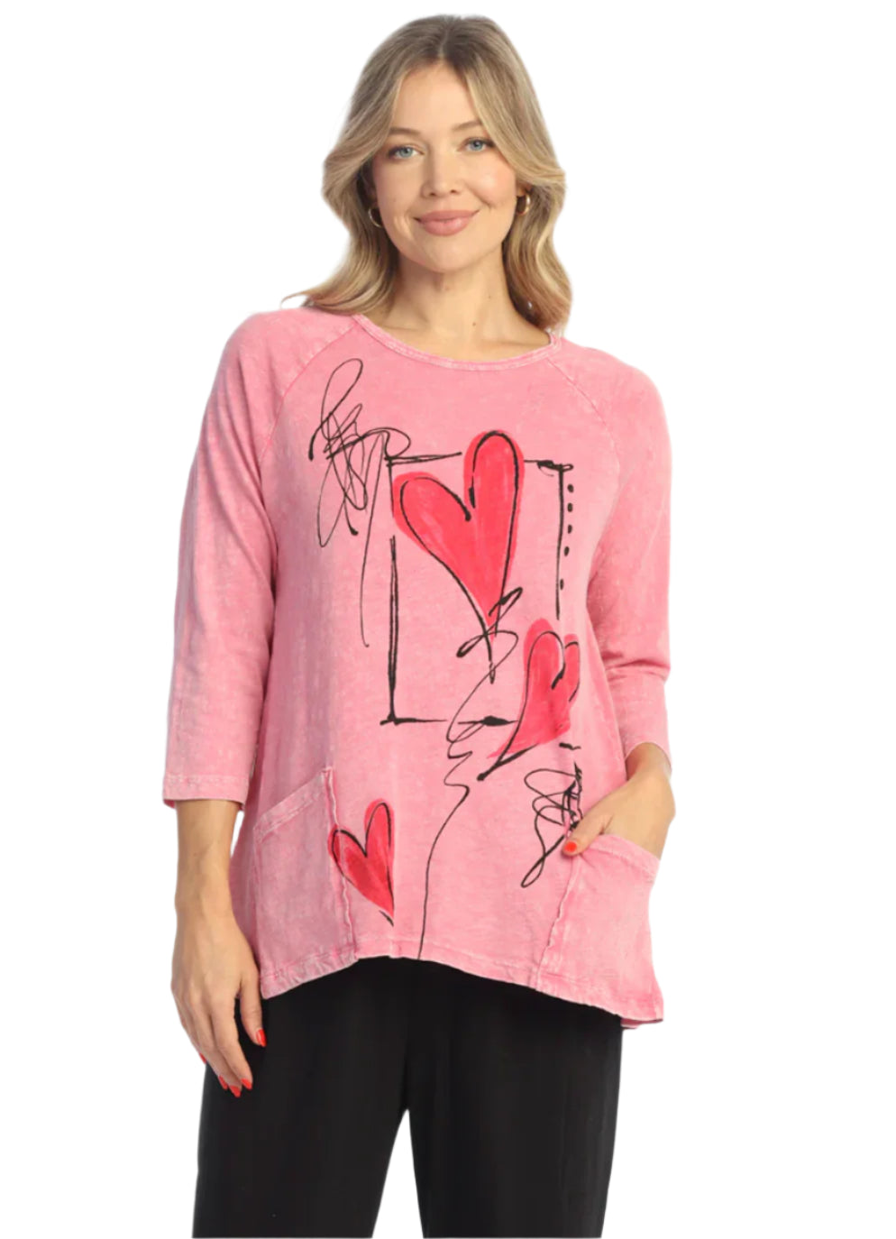C - Encanto 3/4" Sleeve Top
