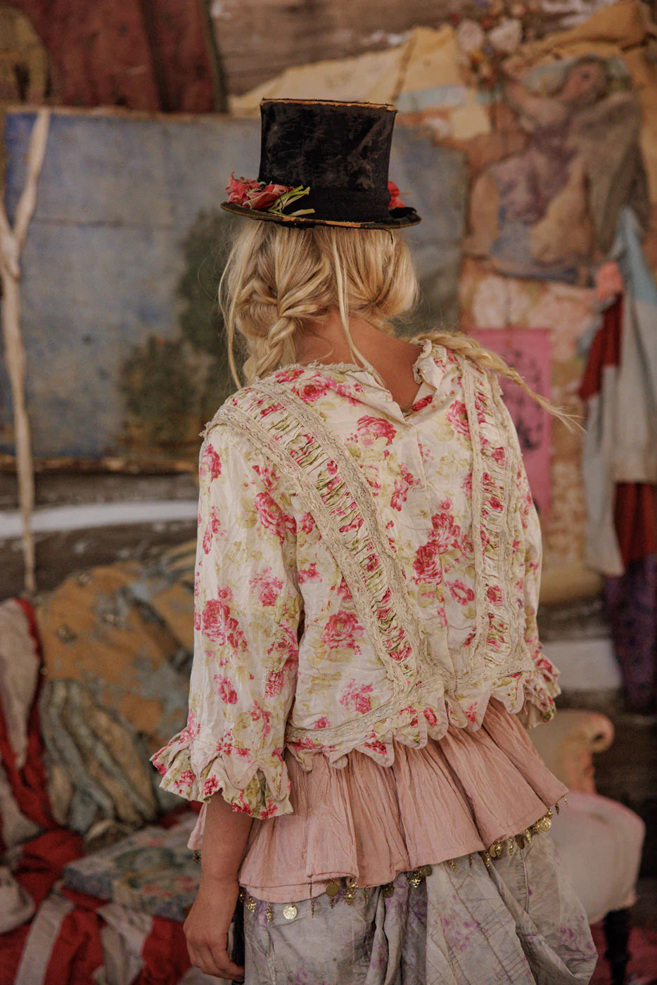 Kitty Hyacinth Blouse