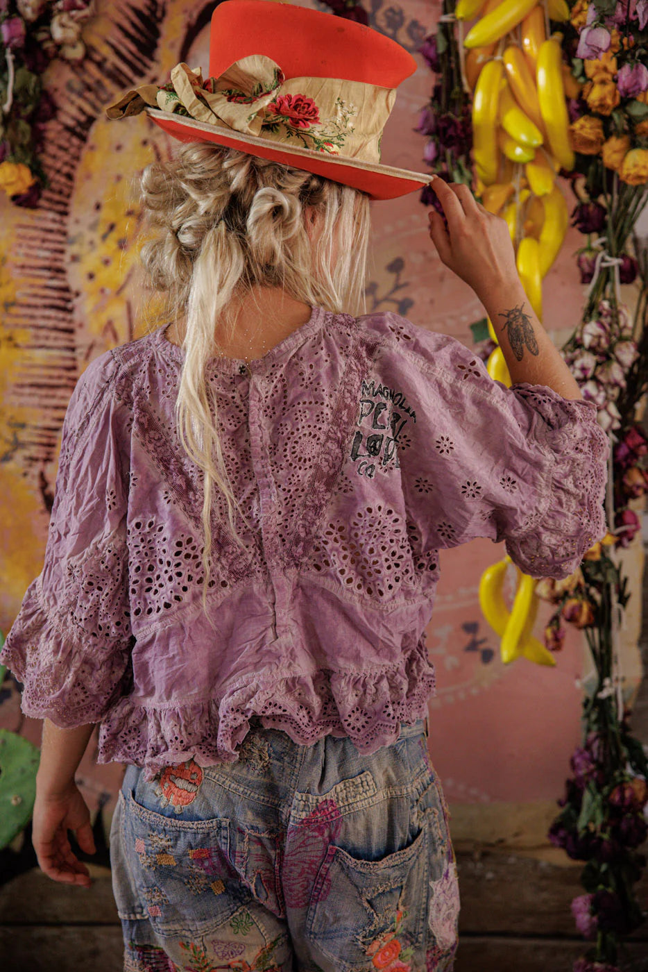 Eyelet Rosemary Blouse