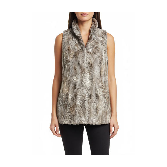 Sculptured Karakul Vest