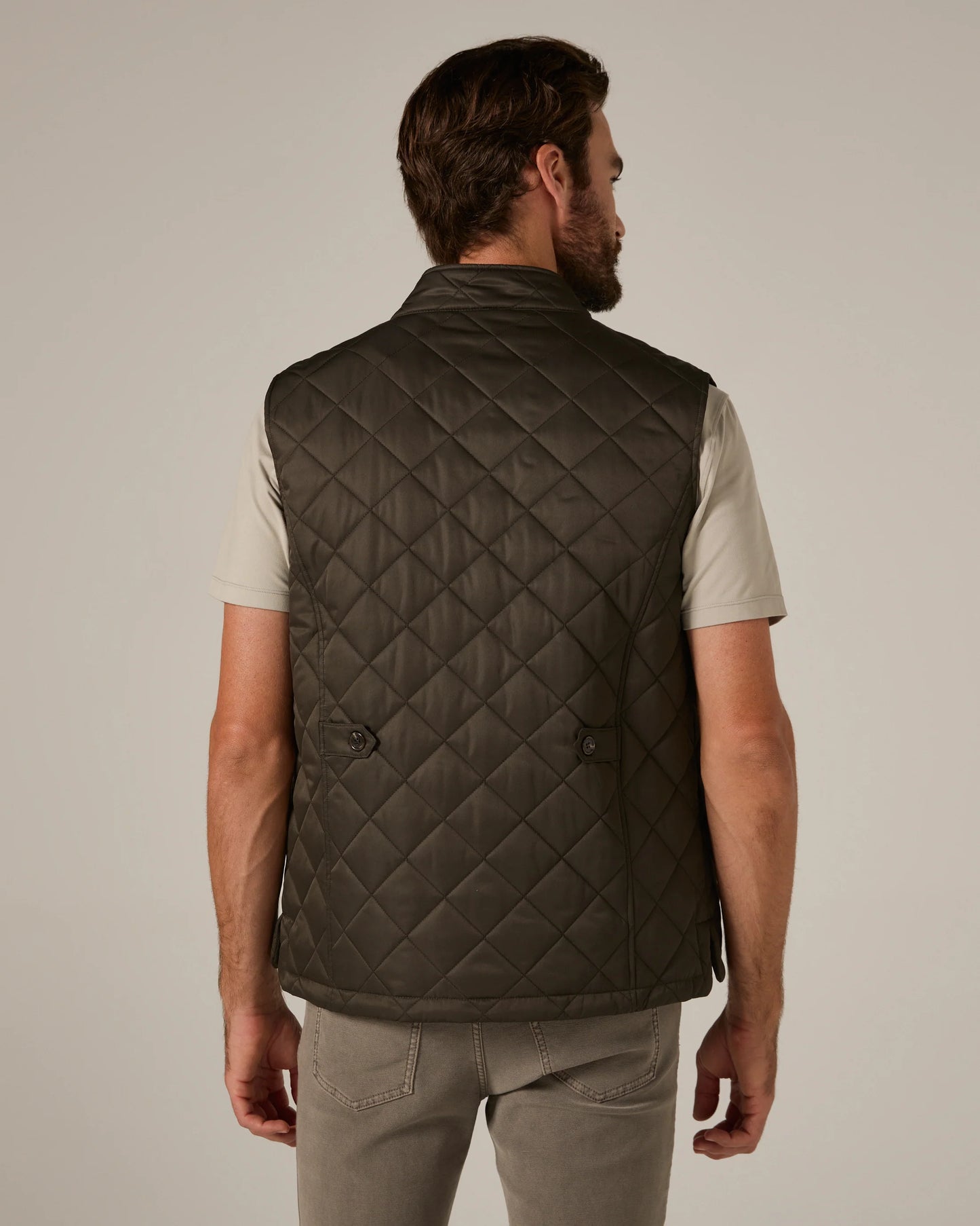Crest Quilted Vest