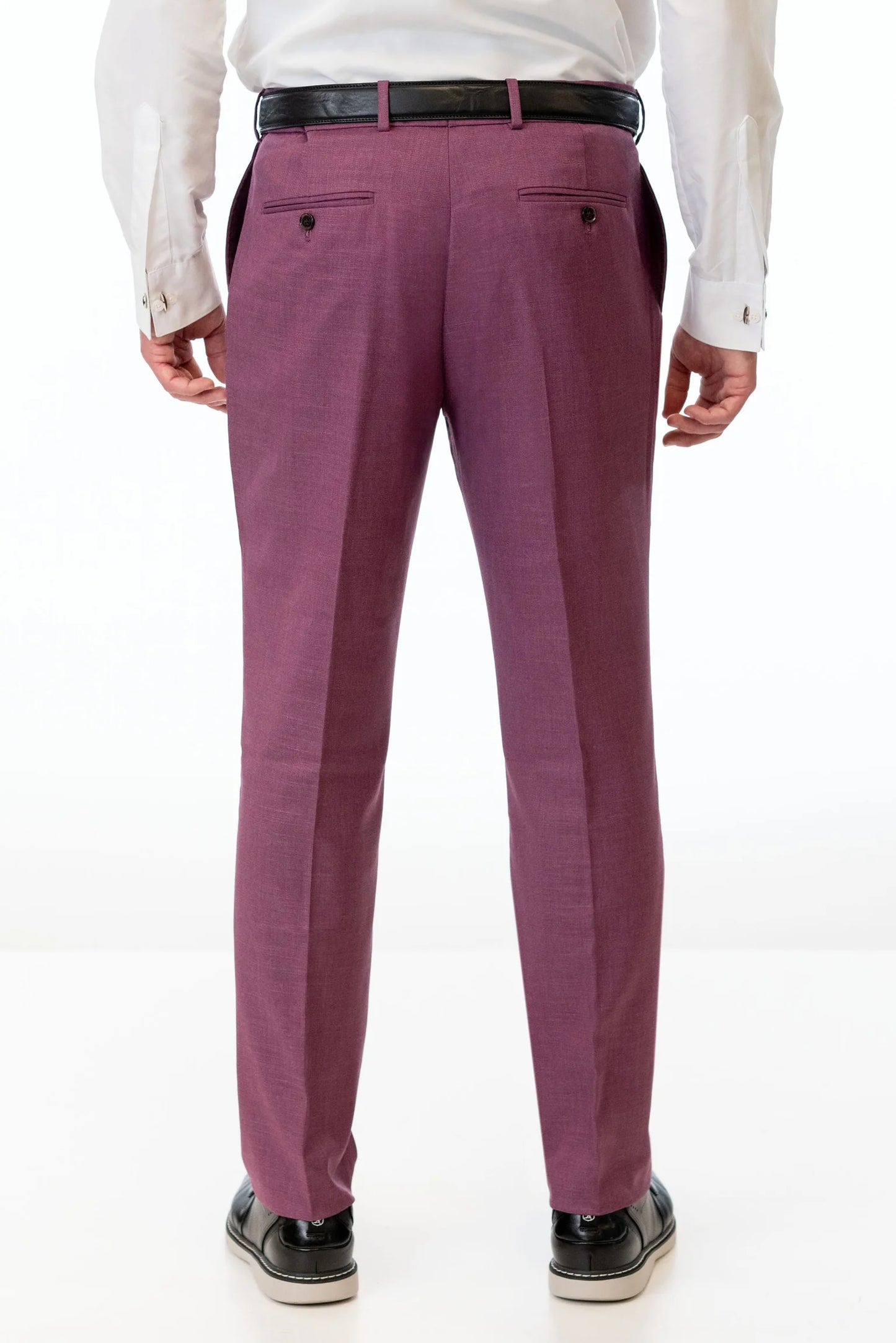 Violet Slim Fit Suit Pants by Couture 1910