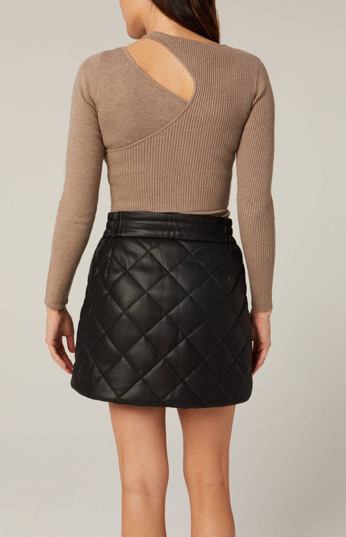Emilia Quilted Mini Skirt