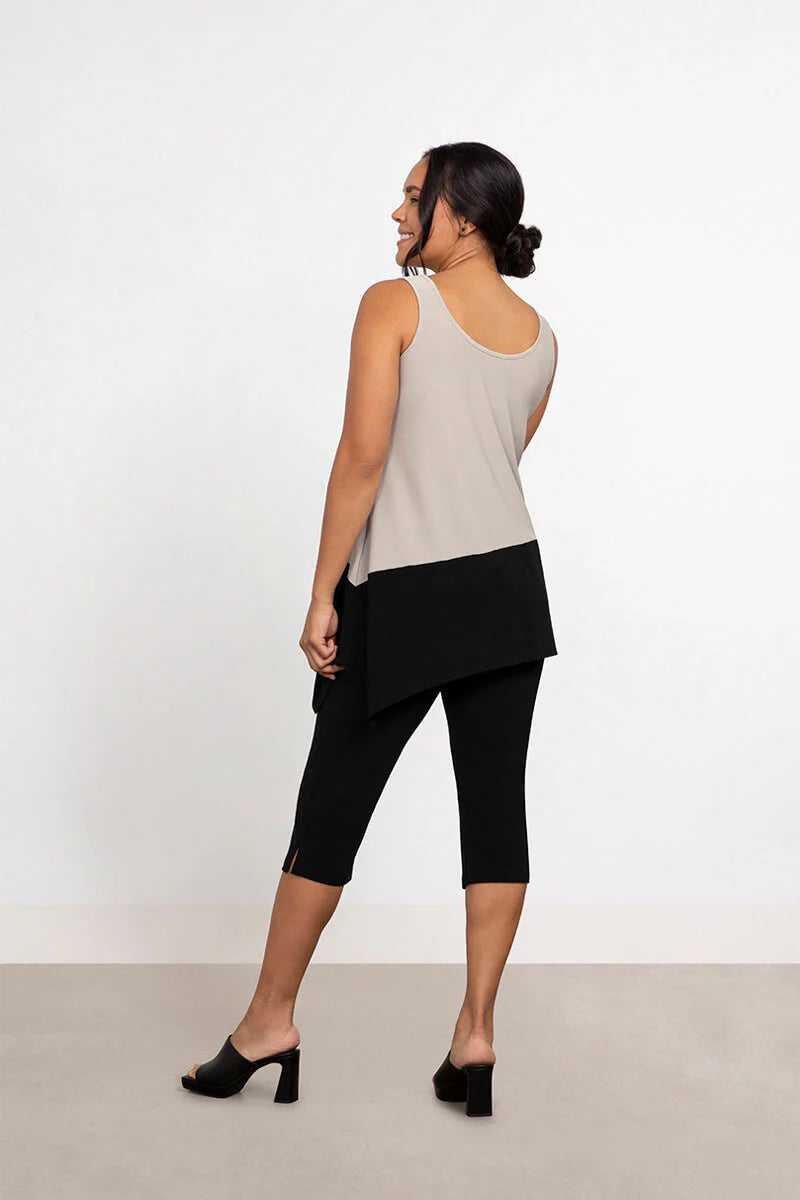 Colour Block Reversible Angle Tank
