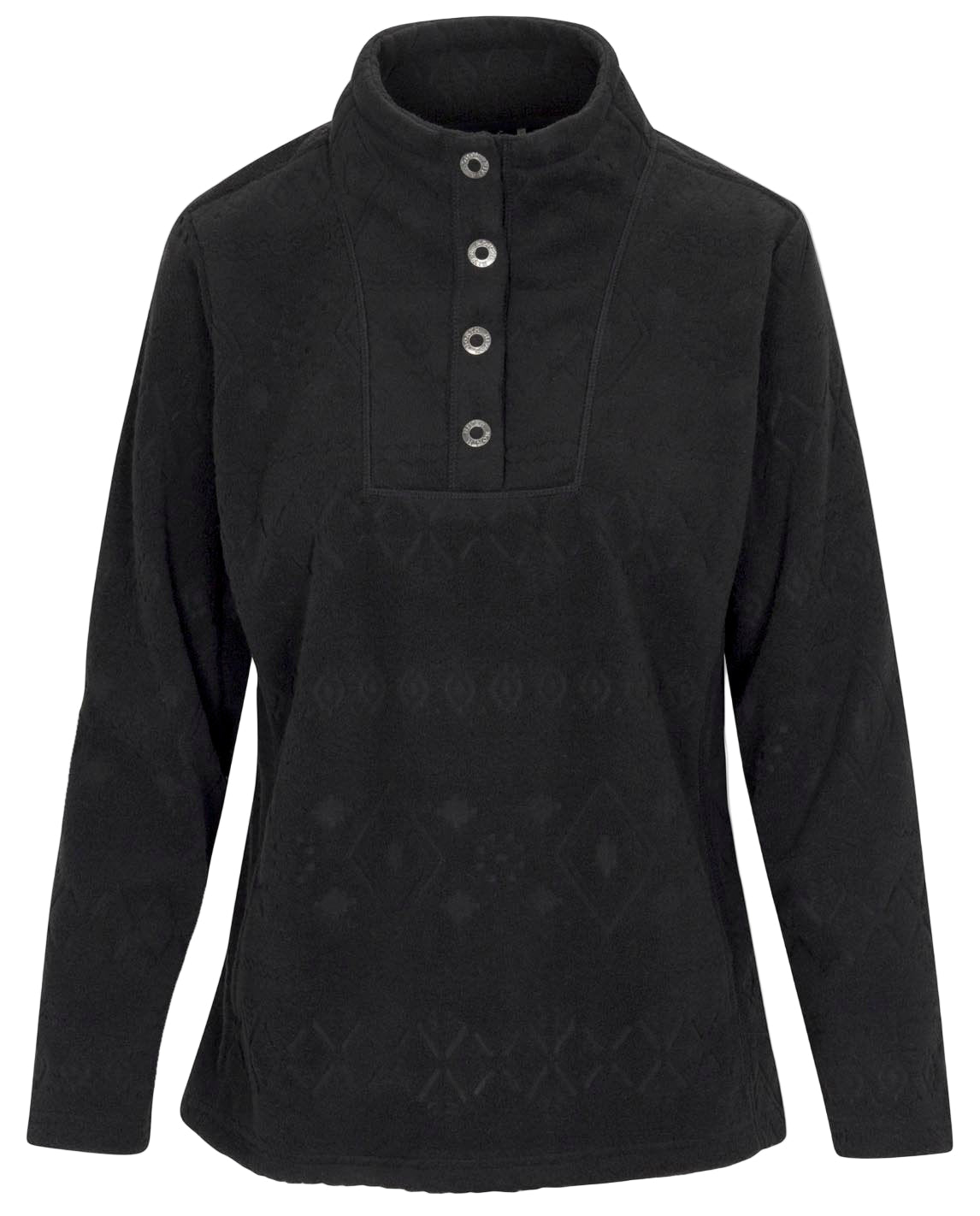 Catawaba Embossed Mock Neck
