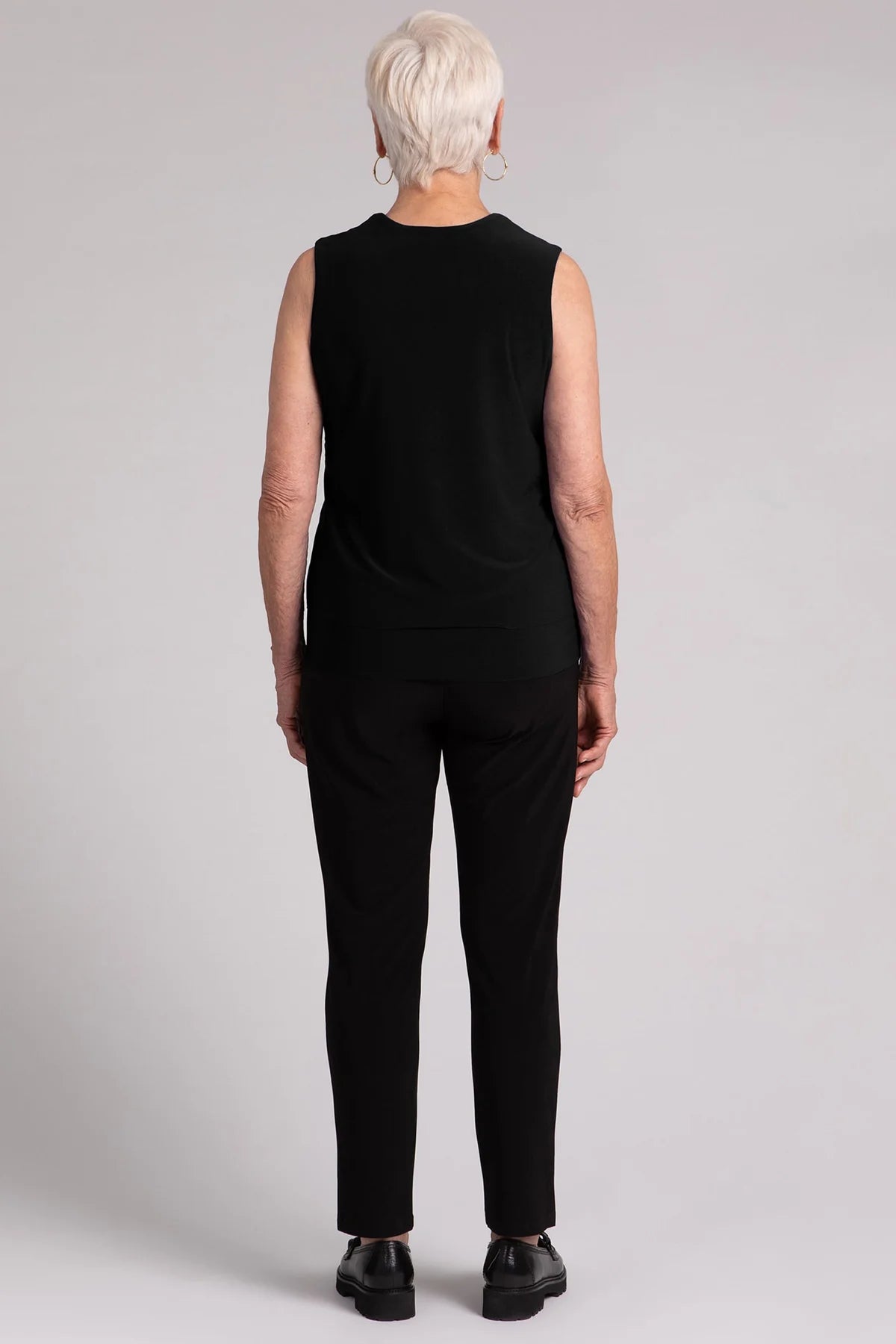 Slvless Double Layer Shell Tank