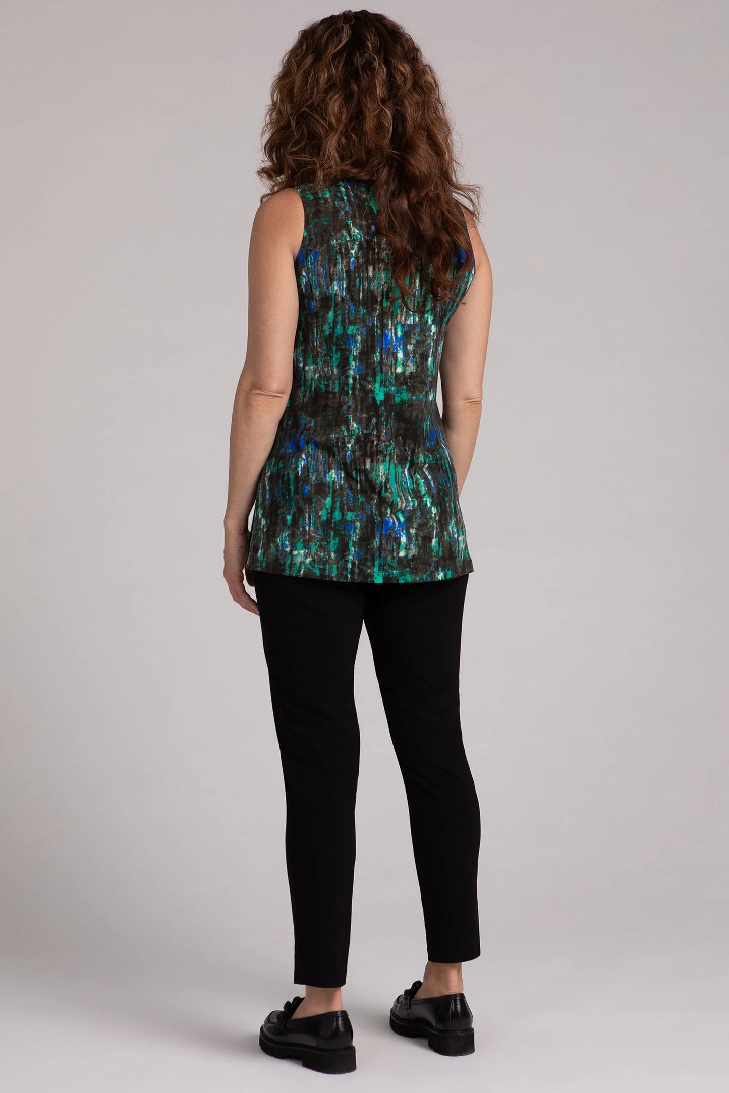 Sleeveless Nu Ideal Print Top