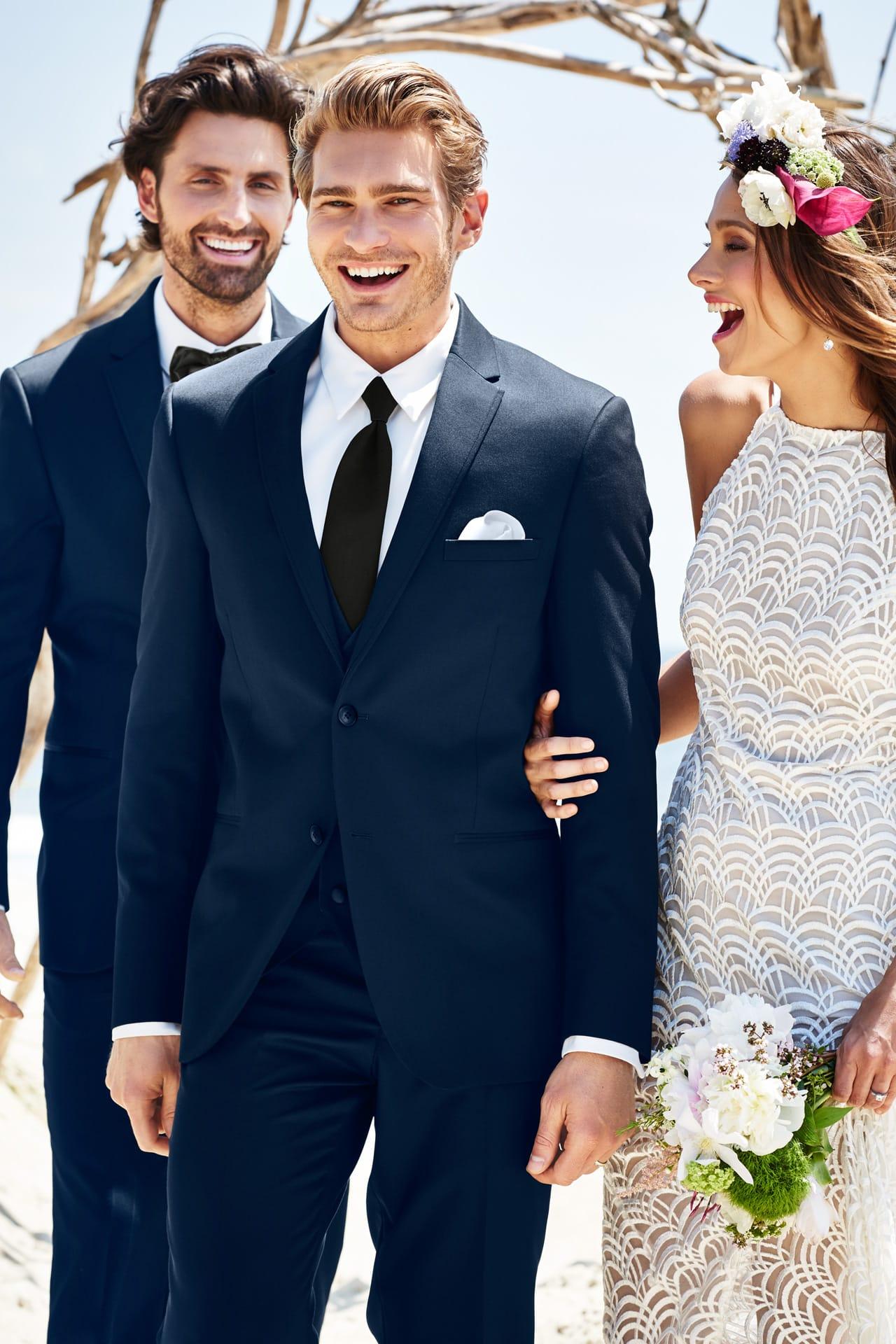 Navy Sterling Suit by Michael Kors