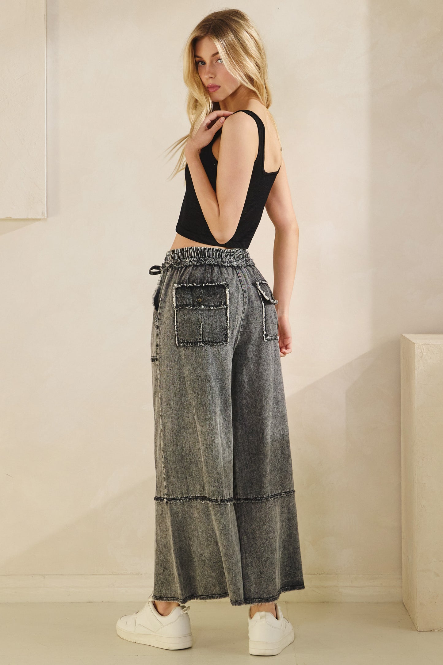 Mineral Washed Pants