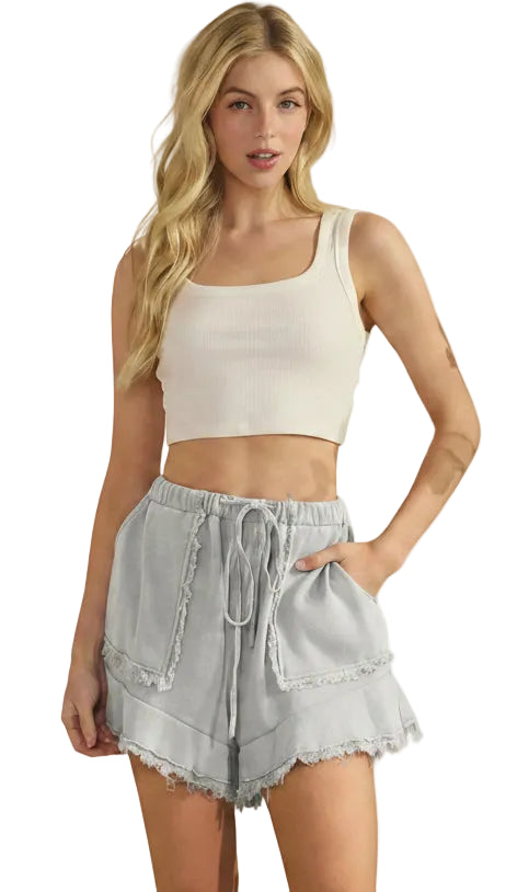 Weekend Chill Fray Shorts