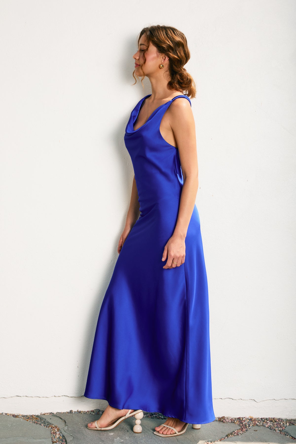 Going Out Twisted Strap Maxi Dress