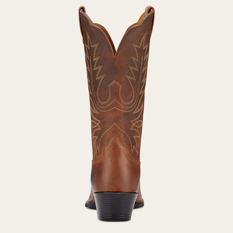 W Heritage R Toe Western Boot