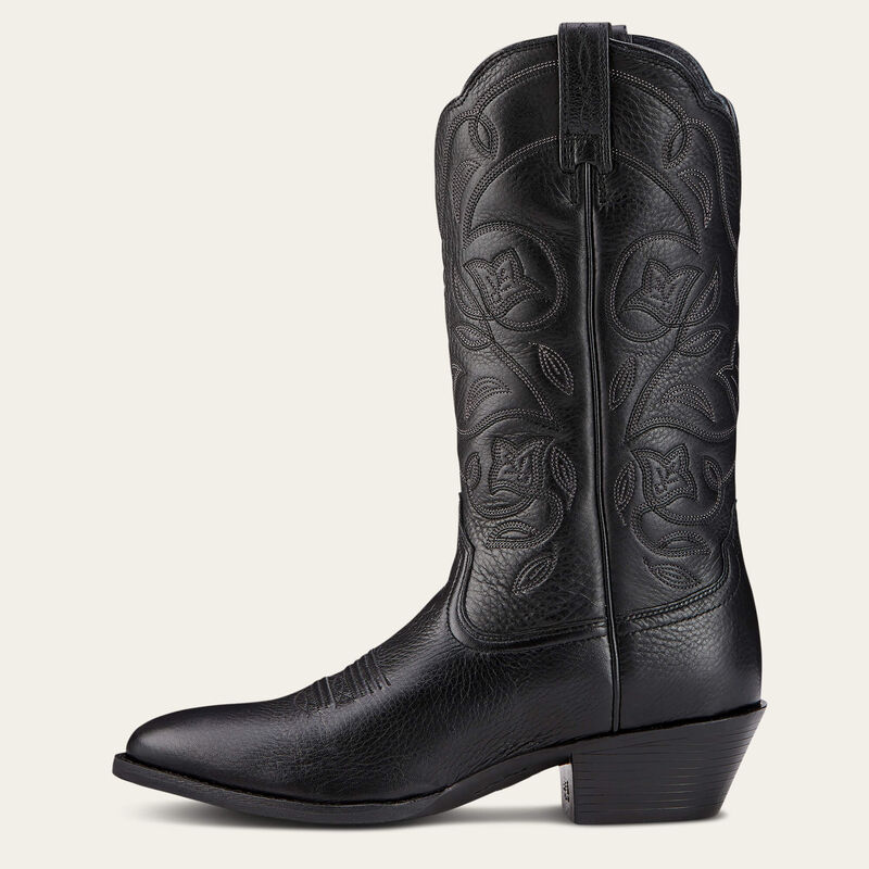 W Heritage R Toe Western Boot