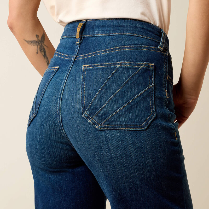 WMS Ultra High Rise Penelope Wide Leg Jeans