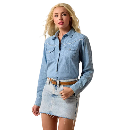 WMS Jade Western Snap Shirt