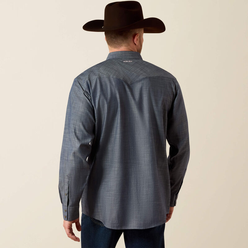 MNS Wrinkle Free Refined Slub Classic Fit Shirt