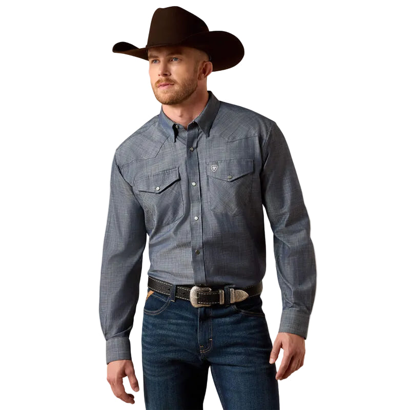 MNS Wrinkle Free Refined Slub Classic Fit Shirt