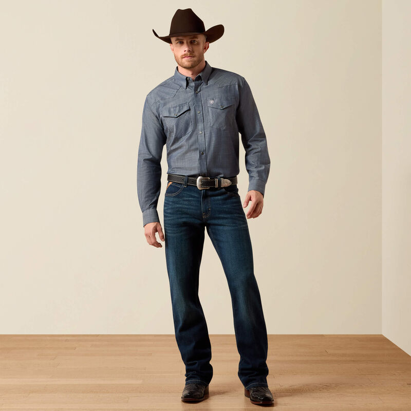 MNS Wrinkle Free Refined Slub Classic Fit Shirt