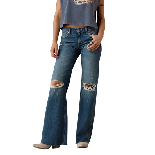 WMS Perfect Rise Petra Flipside Wide Leg Jeans