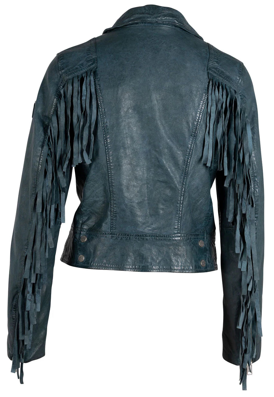 Zoe RF Leather Jacket