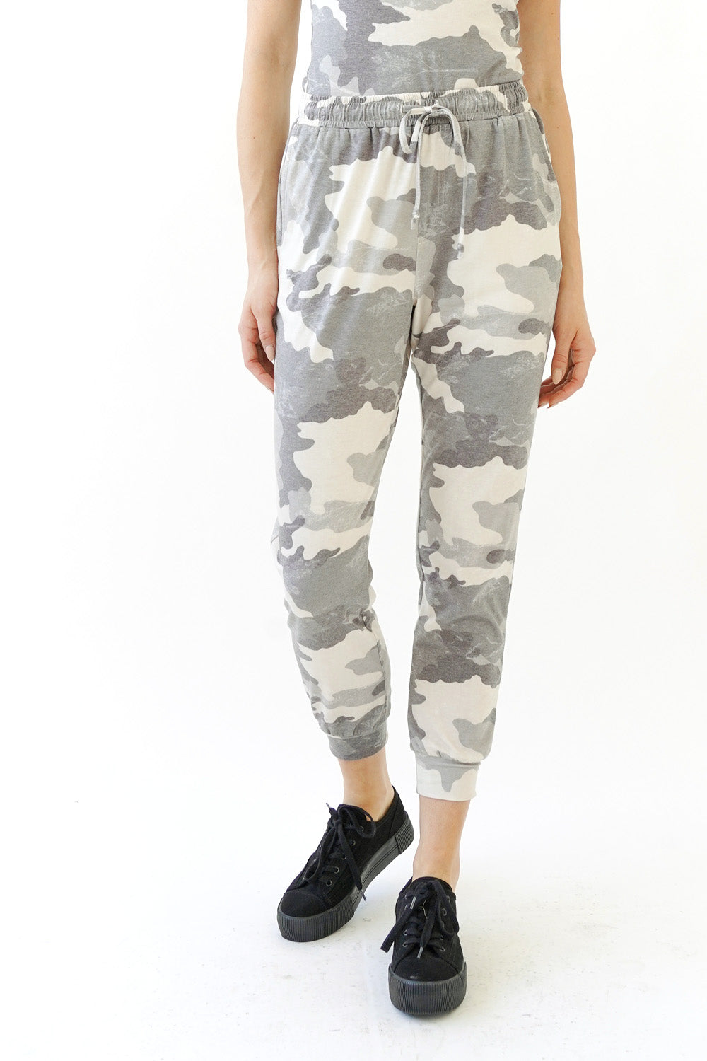 Washed Camo Sweatpants