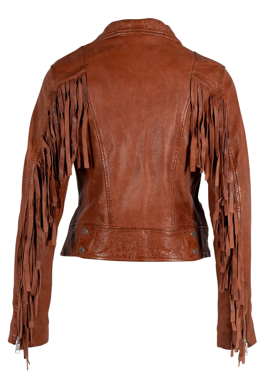 Zoe RF Leather Jacket