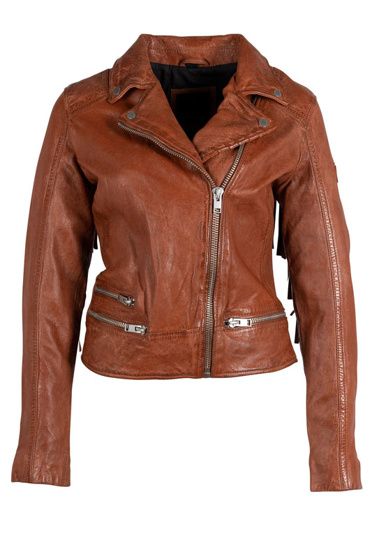 Zoe RF Leather Jacket