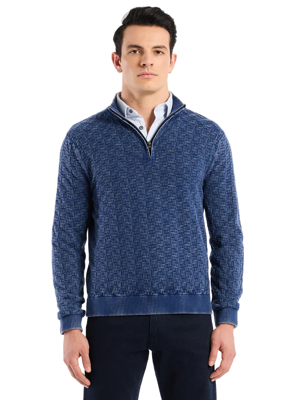 Aubin L/S Quarter Zip