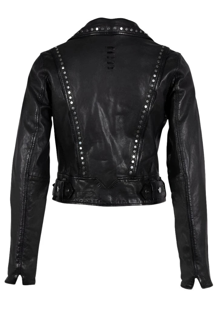 Maryn RF Leather Jacket