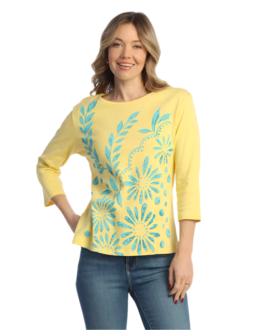 C - Napoli 3/4" Sleeve Top