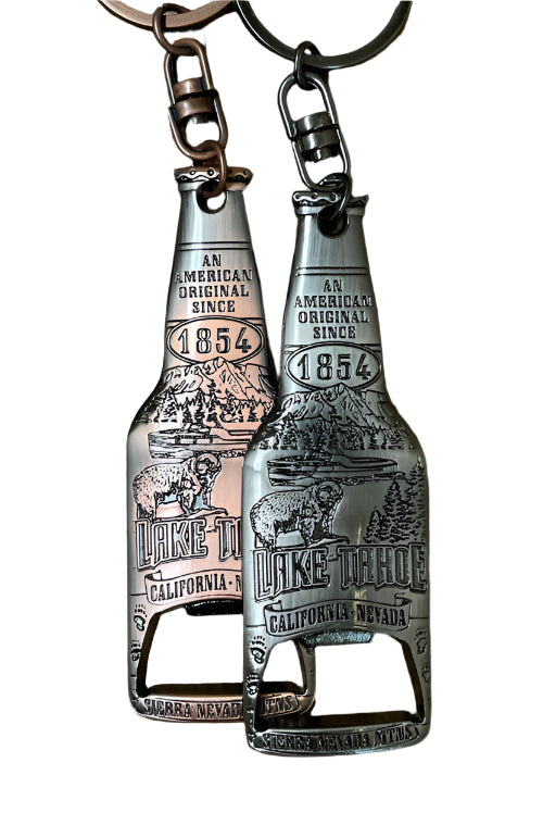Keychain - Beer Bottle Opener Lake Tahoe