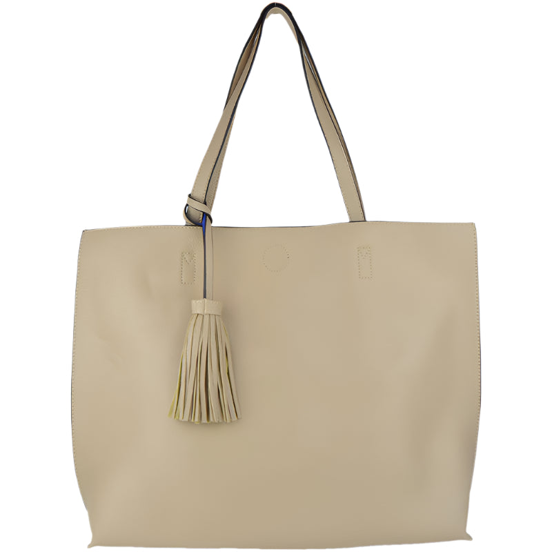 Reversible Double Totes With Tassel