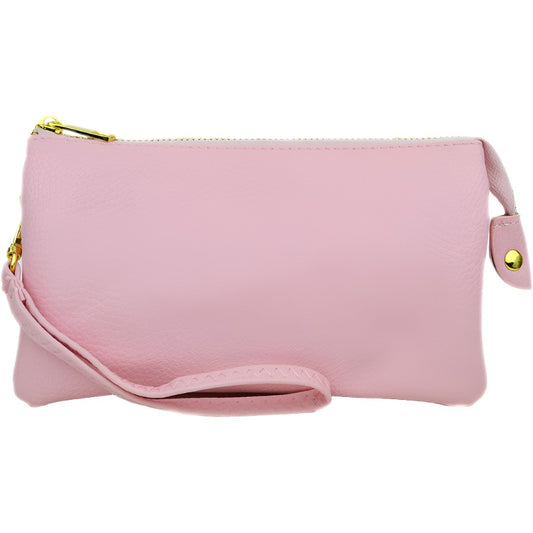 Folded Clutch with Zipper