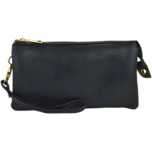 Folded Clutch with Zipper