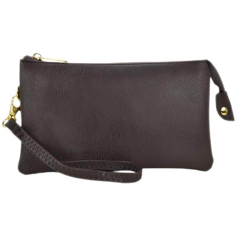 Folded Clutch with Zipper