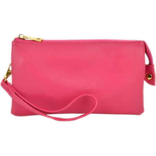 Folded Clutch with Zipper