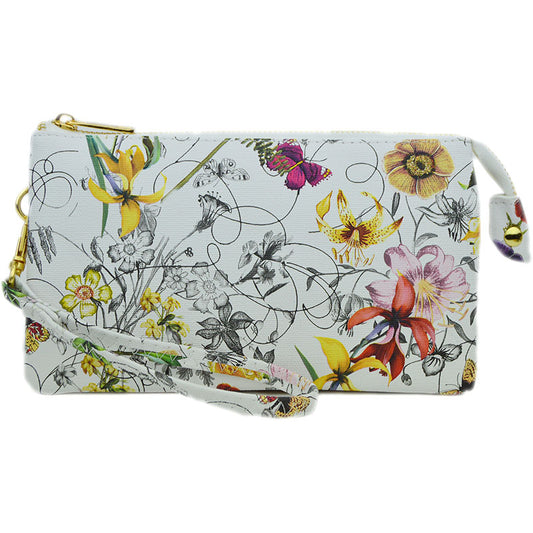 Folded Clutch with Zipper