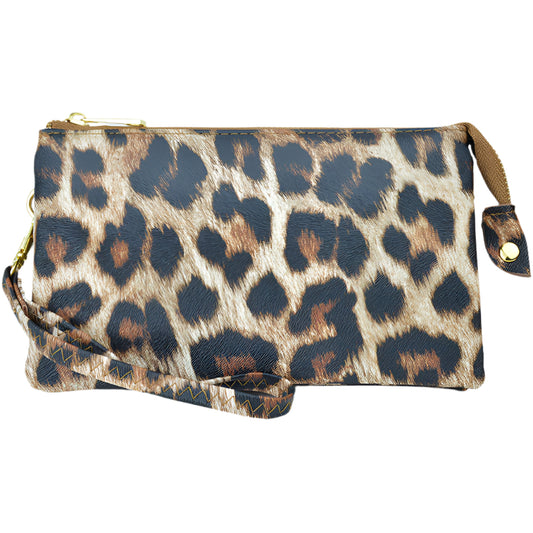 Folded Clutch with Zipper