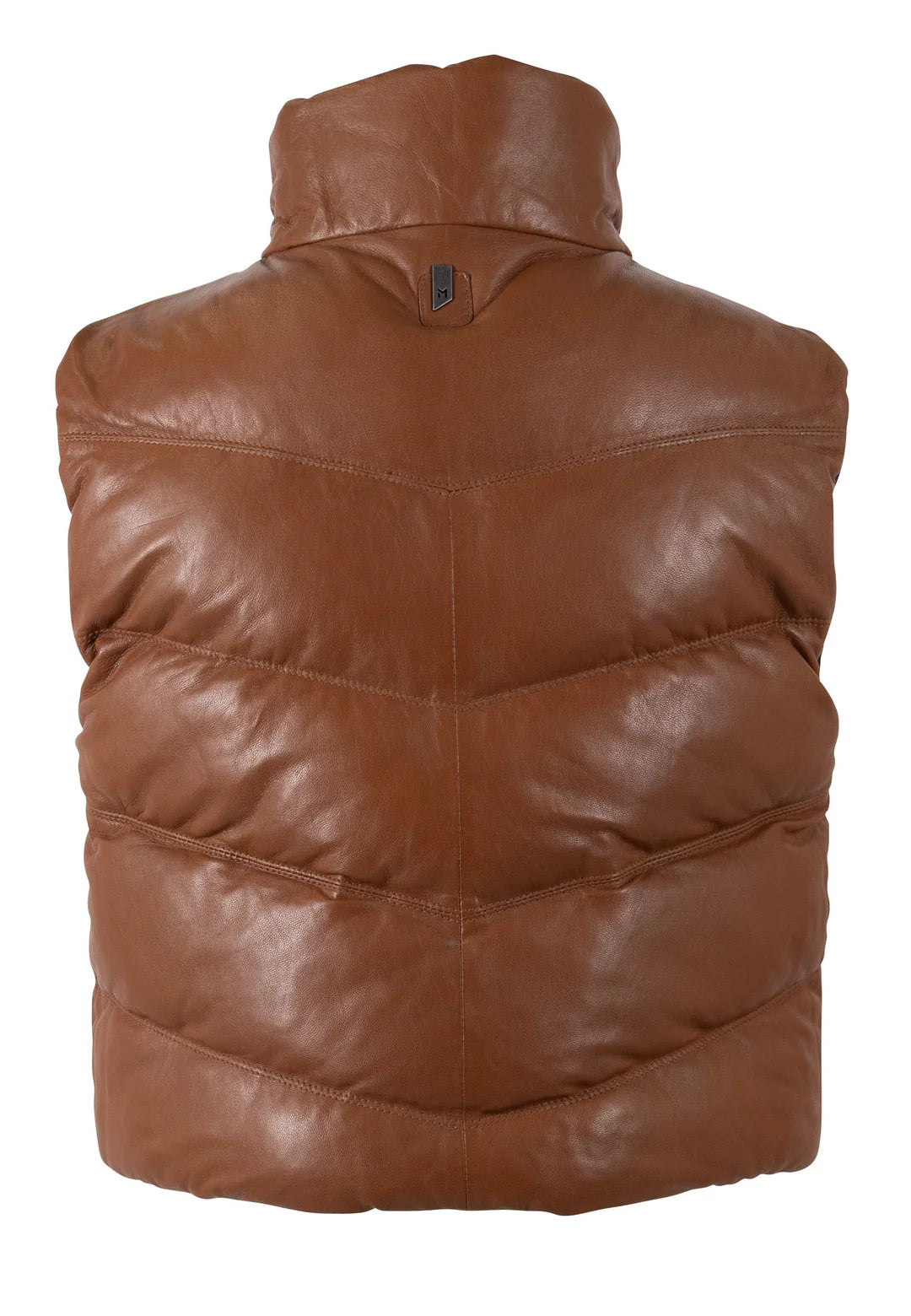 Ellen OS Leather Vest - Reversible