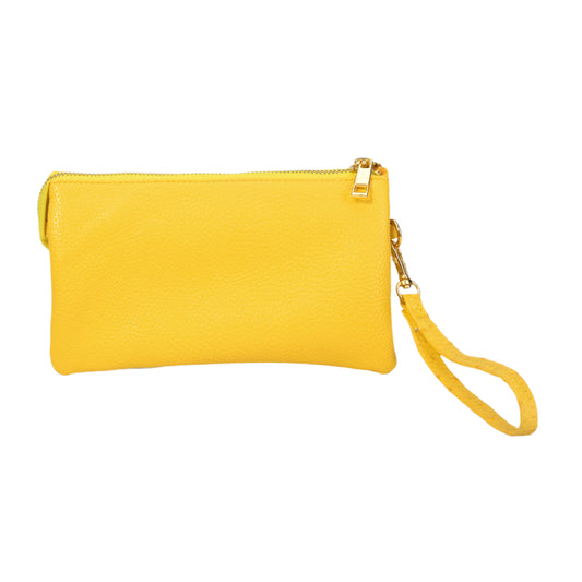 Folded Clutch with Zipper