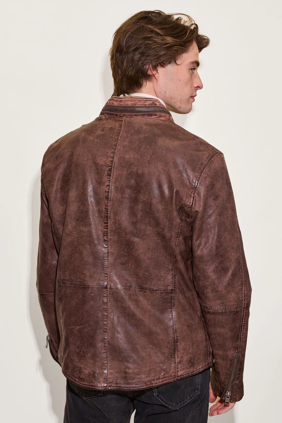 Men's Cove RF Leather Jacket