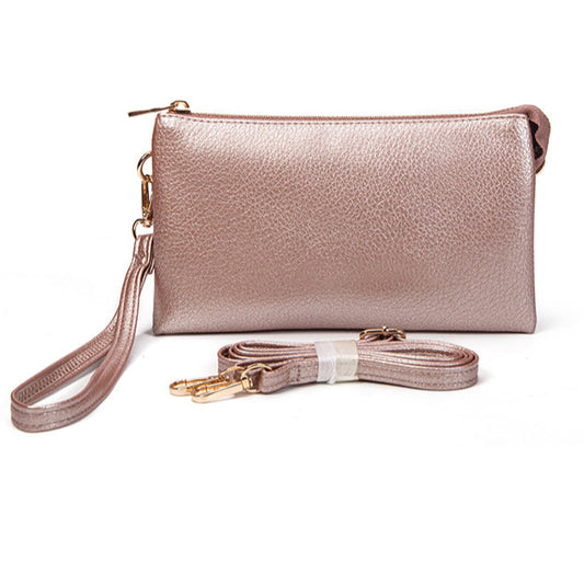 Folded Clutch with Zipper