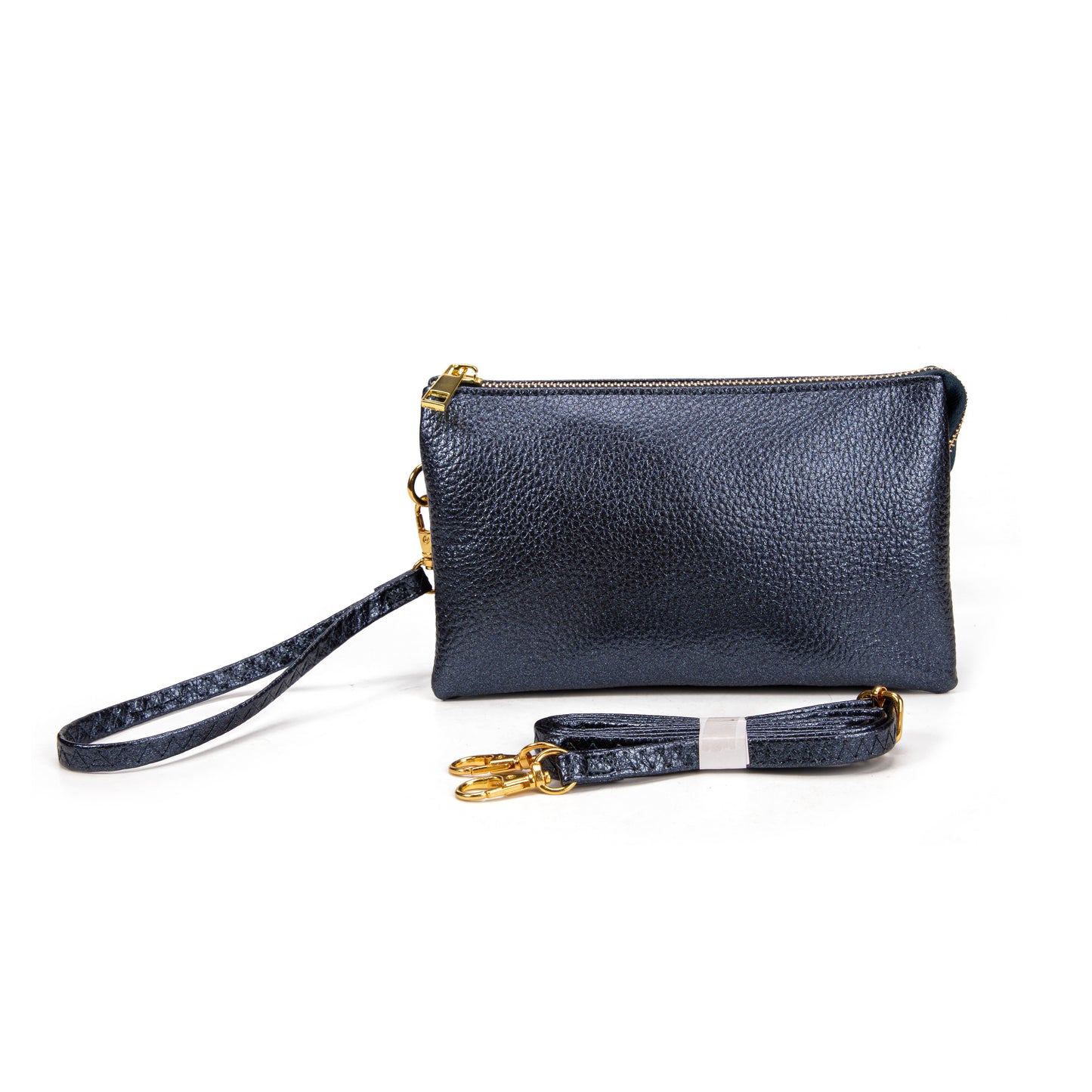 Folded Clutch with Zipper